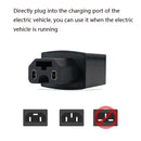 3 PCS Universal Car Intelligent Reverse Connection Lithium Battery Electric Car Mobile Phone Charger, Style:Extended Version White 1A