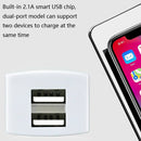3 PCS Universal Car Intelligent Reverse Connection Lithium Battery Electric Car Mobile Phone Charger, Style:Extended Black Double Port 2A