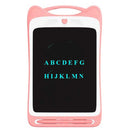 12 inch Children LCD Drawing Board Handwriting Board Light Energy Electronic Small Blackboard, Style:Monochrome Highlight(Pink)