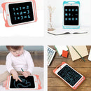 12 inch Children LCD Drawing Board Handwriting Board Light Energy Electronic Small Blackboard, Style:Monochrome Highlight(Pink)