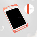 12 inch Children LCD Drawing Board Handwriting Board Light Energy Electronic Small Blackboard, Style:Color Highlight(Pink)
