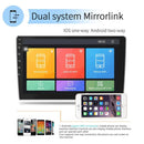 Universal Machine Android Smart Navigation Car Navigation DVD Reversing Video Integrated Machine, Size:9inch 2+32G, Specification:Standard+8 Lights Camera
