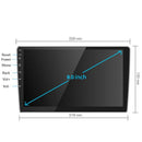 Universal Machine Android Smart Navigation Car Navigation DVD Reversing Video Integrated Machine, Size:9inch 2+32G, Specification:Standard+12 Lights Camera