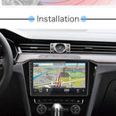 Universal Machine Android Smart Navigation Car Navigation DVD Reversing Video Integrated Machine, Size:9inch 2+32G, Specification:Standard+12 Lights Camera