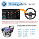 Universal Machine Android Smart Navigation Car Navigation DVD Reversing Video Integrated Machine, Size:9inch 2+32G, Specification:Standard+12 Lights Camera