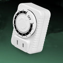 2 PCS ChangXin Electric Vehicle Timer Charger Mechanical Timer Socket Countdown Off Timer Socket(CX-05 220V)
