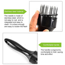 5 PCS Steak Pig Quickly Loosen Meat Needle Knock Meat Hammer Kitchen Tool(Black)