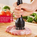 5 PCS Steak Pig Quickly Loosen Meat Needle Knock Meat Hammer Kitchen Tool(Black)