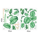 2 PCS Green Vegetation Home Decoration Self-adhesive Wall Stickers