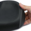 Bicycle Seat Mountain Bike Seat Cushion Shock Absorption no Nose Saddle Riding Equipment(Black)