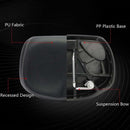 Bicycle Seat Mountain Bike Seat Cushion Shock Absorption no Nose Saddle Riding Equipment(Black)