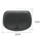 Bicycle Seat Mountain Bike Seat Cushion Shock Absorption no Nose Saddle Riding Equipment(Black)