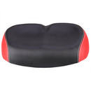 Bicycle Seat Mountain Bike Seat Cushion Shock Absorption no Nose Saddle Riding Equipment(Red)