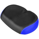 Bicycle Seat Mountain Bike Seat Cushion Shock Absorption no Nose Saddle Riding Equipment(Blue)