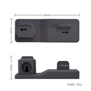 Mobile Phone Charging Stand for iPhone / Apple Whtch 5 / AirPods Pro(White)