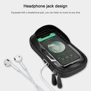 Mountain Bike Card Holder Touch Screen Mobile Phone Holder Motorcycle Electric Vehicle Waterproof Navigation Bracket Shade Mobile Phone Holder, Style:Rearview Mirrors(Red)