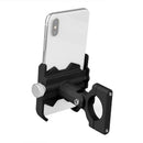 Bicycle Mobile Phone Holder Motorcycle Electric Car Navigation Mobile Phone Holder, Style:Handlebars(Black)