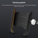 Bicycle Mobile Phone Holder Motorcycle Electric Car Navigation Mobile Phone Holder, Style:Handlebars(Silver)