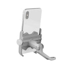 Bicycle Mobile Phone Holder Motorcycle Electric Car Navigation Mobile Phone Holder, Style:Rearview Mirrors(Silver)