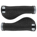 1 Pair Bicycle Solar Rubber Grip Cover Bicycle Mountain Riding Equipment(Titanium)