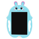 9 inch Children Cartoon Handwriting Board LCD Electronic Writing Board, Specification:Monochrome Screen(Blue Rabbit)