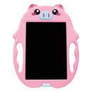 9 inch Children Cartoon Handwriting Board LCD Electronic Writing Board, Specification:Color Screen(Pink Pig)