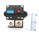 60A Auto Circuit Breaker Car Audio Fuse Holder Power Insurance Automatic Switch(Blue)