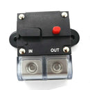 100A Auto Circuit Breaker Car Audio Fuse Holder Power Insurance Automatic Switch(Black)