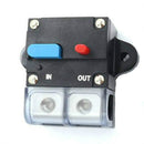 200A Auto Circuit Breaker Car Audio Fuse Holder Power Insurance Automatic Switch(Blue)