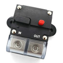 250A Auto Circuit Breaker Car Audio Fuse Holder Power Insurance Automatic Switch(Black)