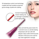 Digital Display Eyelash Curler Heating & Long-lasting Shaping Electric Eyelash Curler(White)