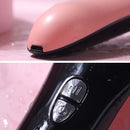 Facial Electronic Beauty Instrument Ultrasonic Ion Red And Blue Color Light Introduction Instrument(Pink)