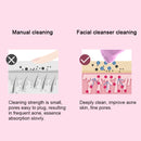 Facial Cleanser Fruit Cartoon Facial Cleanser(Charging Model Pink)
