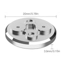 RCSTQ 4 PCS Motor Protective Cover Aluminum Alloy Motors Cap Protector with Blade Screw Set for DJI Mavic Mini