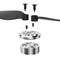 RCSTQ 4 PCS Motor Protective Cover Aluminum Alloy Motors Cap Protector with Blade Screw Set for DJI Mavic Mini