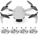 RCSTQ 4 PCS Motor Protective Cover Aluminum Alloy Motors Cap Protector with Blade Screw Set for DJI Mavic Mini