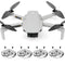 RCSTQ 4 PCS Motor Protective Cover Aluminum Alloy Motors Cap Protector with Blade Screw Set for DJI Mavic Mini