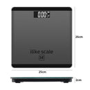ISCALE SE Human Body Intelligent Electronic Scale Household Weight Scale Adult Body Fat Scale(Gold)