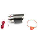 Car Modification Carbon Fiber Luminous Tail Throat LED Lights Modified Car Exhaust Pipe Spitfire Tail Throat, Style:Curling(Red)