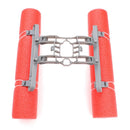RCSTQ for DJI Mavic Air 2 Height Extender Landing Leg Buoyancy Rod(Red )
