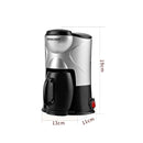 Homezest Household Small Coffee Machine Fully Automatic Portable Mini Single Cup Coffee Maker, Style:EU Plug(Pink)