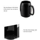 Homezest Household Small Coffee Machine Fully Automatic Portable Mini Single Cup Coffee Maker, Style:EU Plug(Black)