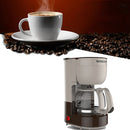Homezest Household Small Coffee Maker Automatic Mini Drip Coffee Machine, Style:UK Plug(Grey Coffee)