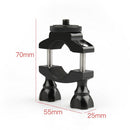 RCSTQ Bicycle Holder Bracket Shock Mount Absorber Set with Adapter & Long Screw for DJI OSMO Action