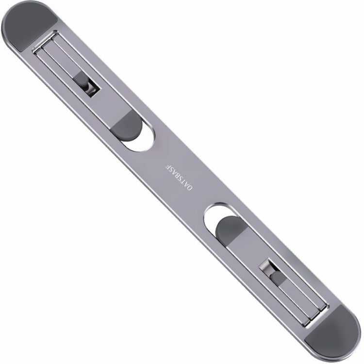 Oatsbasf Portable Storage Foldable Notebook Computer Bracket Heightening Fan Heater(Silver)