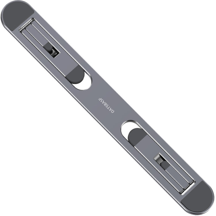 Oatsbasf Portable Storage Foldable Notebook Computer Bracket Heightening Fan Heater(Gray)