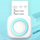HD Portable Printer Student Pocket Copier Mini Photo Label Printer, Style:Upgraded Edition(Blue White)