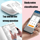 HD Portable Printer Student Pocket Copier Mini Photo Label Printer, Style:Upgraded Edition(Blue White)