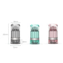 6 in 1 Portable Sub-bottling Transparent Cosmetic Spray Bottle(Elegant Gray)