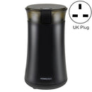 HOMEZEST Coffee Grinder Touch Grain Grinder Portable Coffee Grinder, Style:UK Plug(Black)